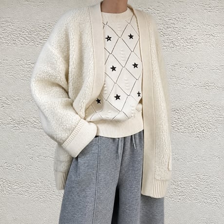 《予約販売》Pony Wool Cardigan