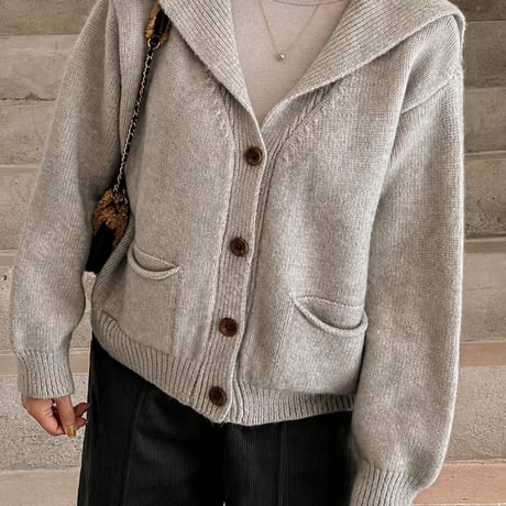 《予約販売》再入荷🎀Over Collar Cardigan