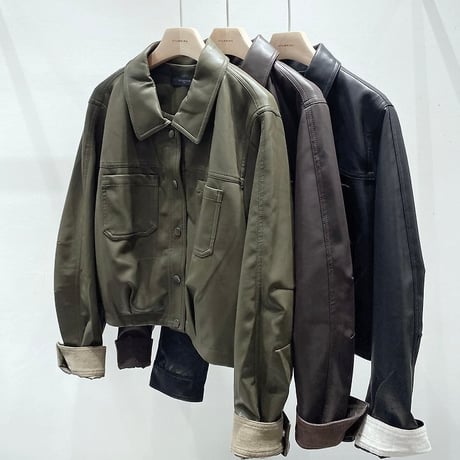 《予約販売》STUNNING Classic Leather Blouson