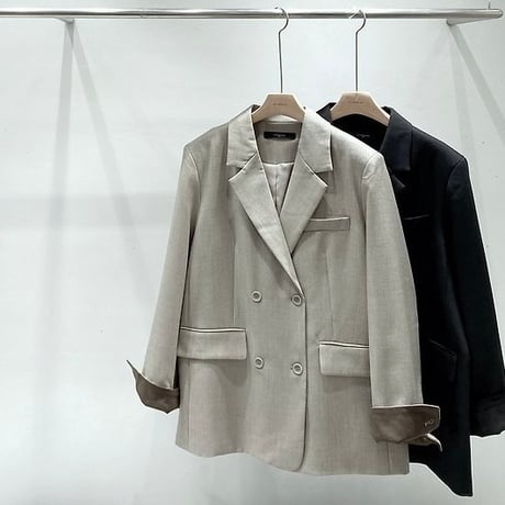 《予約販売》STUNNING Contrast Double Jacket