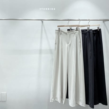 《予約販売》STUNNING Double Pleated Pants