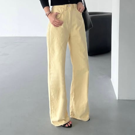 《即日発送📦》Pigment Cotton Denim Pants