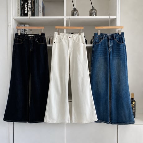 《予約販売》Bootcut Denim Pants
