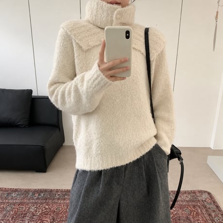 《予約販売》Mango Wool Turtleneck Knit