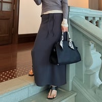 《予約販売》Back Slit Skirt