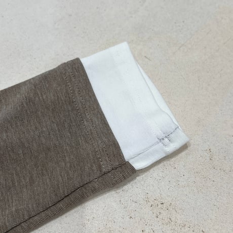 《予約販売》Twist Neck Double T-Shirt