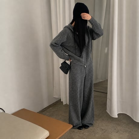 《予約販売》Penny Wool Hooded Set-Up