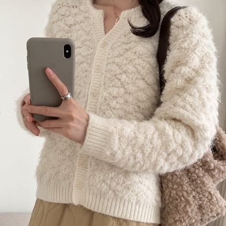 《予約販売》Didi Boa Cardigan