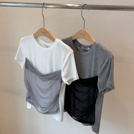 《即日発送📦》 Layered Mesh Tee