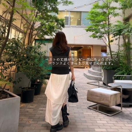 《一部即日発送📦》Knit Vest Shawl Set