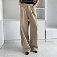 《予約販売》Canvas Wide Pants