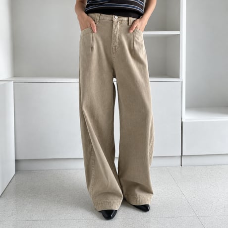 《予約販売》Canvas Wide Pants