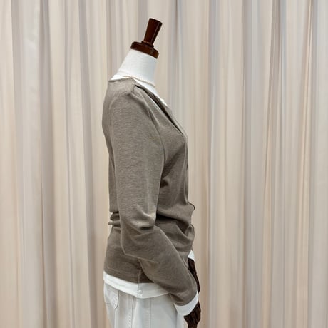 《予約販売》Twist Neck Double T-Shirt