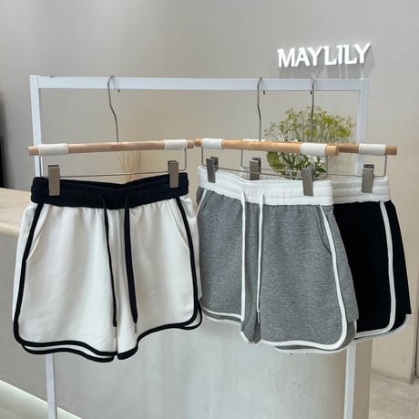 《予約販売》Contrast Trim Dolphin Shorts