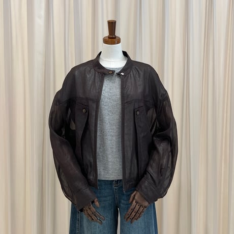 《即日発送📦》STUNNING Sheer Blouson Jacket