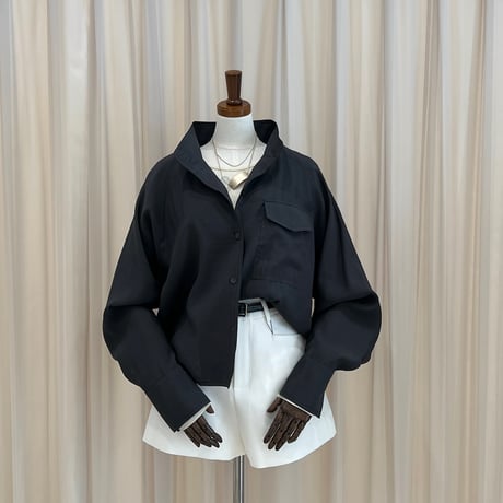 《予約販売》Collared Blouse Jacket