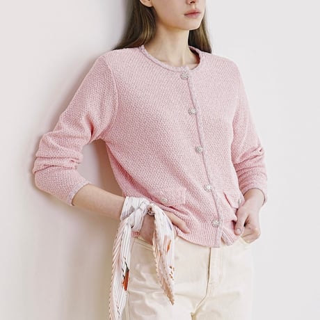 《予約販売》Sequin Tweed Cardigan