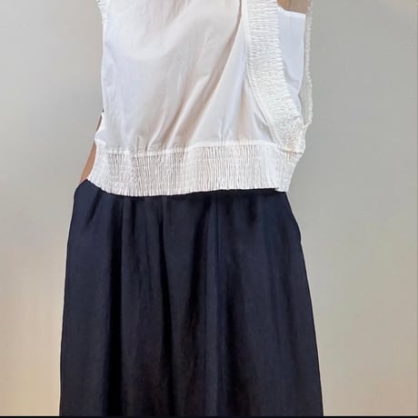 《即日発送📦》Smocked Sleeveless Top