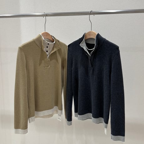 《予約販売》Double-Knit High Neck