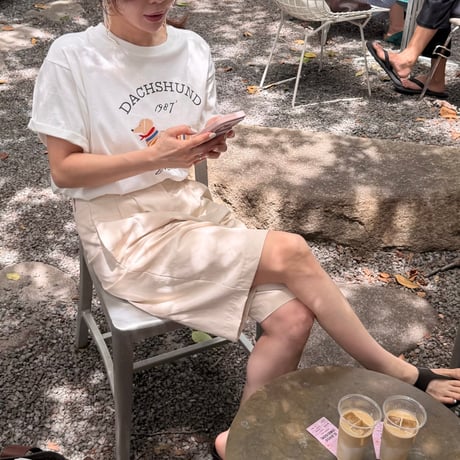 《即日発送📦》Dog Color TｰShirt