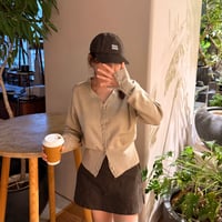《予約販売》Muir Button Point Cardigan