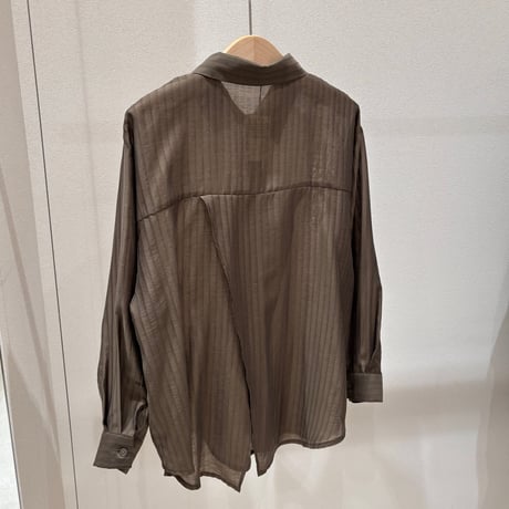 《予約販売》Fleur Stripe Shirt