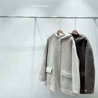 《予約販売》再入荷✨STUNNING Handmade Hooded Coat