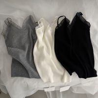 《予約販売》Shine Lace Trim Camisole