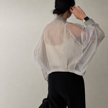 《即日発送📦》Sheer Bomber Jacket