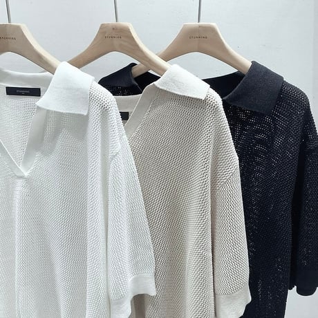 《予約販売》STUNNING Color Mesh Knit