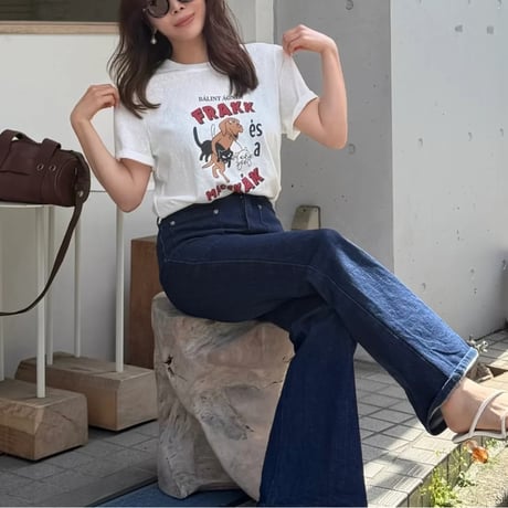 《即日発送📦》Dog&Cat Print T-Shirt