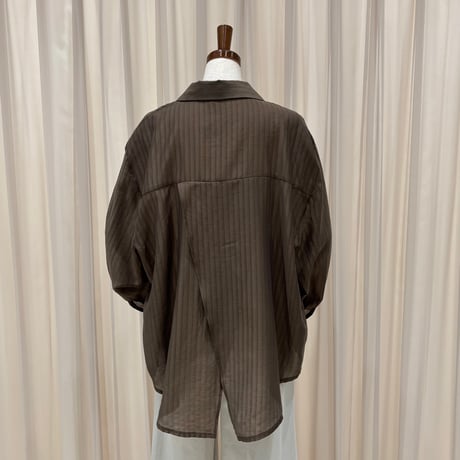 《予約販売》Fleur Stripe Shirt