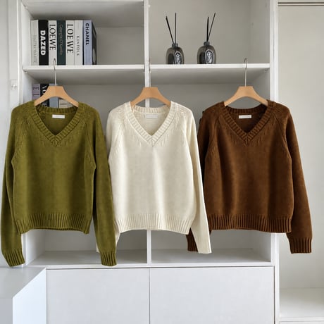 《予約販売》Alex V-Neck Knit