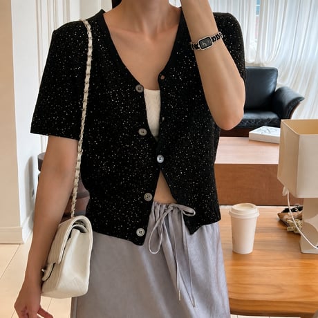 《即日発送📦》Summer Sequin Cardigan