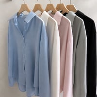 《予約販売》再入荷⟡.· Berlin Loose Fit Shirt
