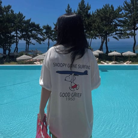 《予約販売》SNOOPY Surfing TｰShirt