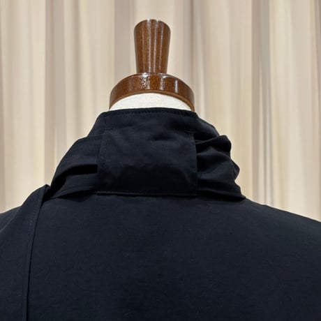 《予約販売》Scarf Tie High-Neck Shirt