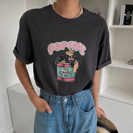 《即日発送📦》Popeye Color TｰShirt