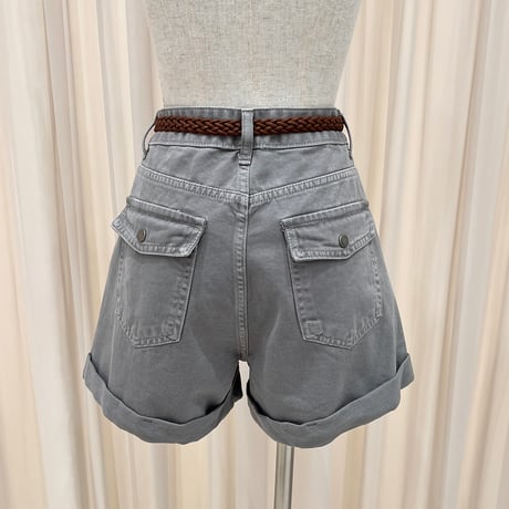 《予約販売》Rivet Cuffed Shorts
