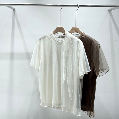 《予約販売》STUNNING Sheer Layered T-Shirt
