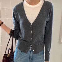 《予約販売》Merino Colorblock Cardigan