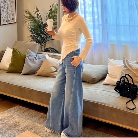 《即日発送📦》店舗人気アイテム👖Wide jeans