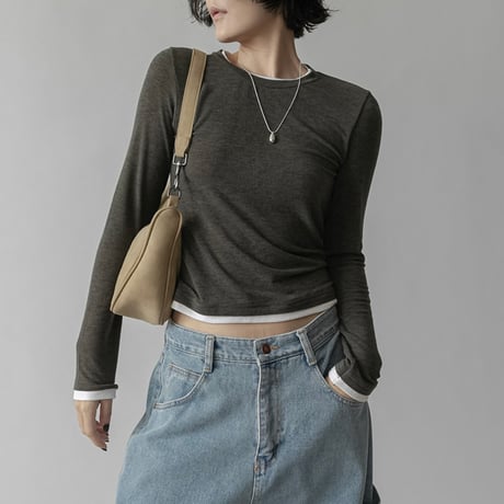 《予約販売》Color-Block T-Shirt
