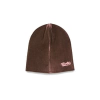 BOTT OVERPRINT SKULLCAP BEANIE BROWN