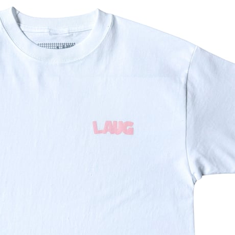 LAUG MINI LOGO TEE WHITE