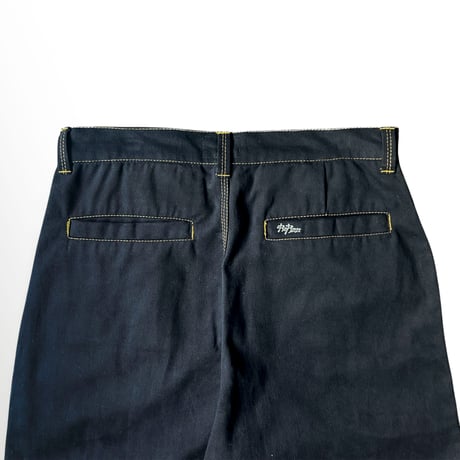 RERUN PLEATED EVERYDAY PANTS BLACK