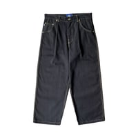 RERUN PLEATED EVERYDAY PANTS BLACK