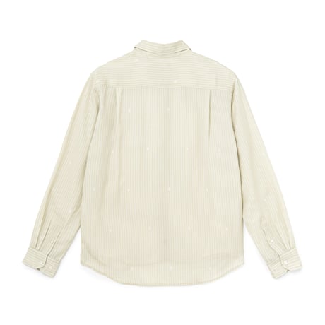 BoTT PRINTED SPARKLE STRIPED SHIRT GREEN