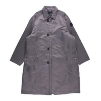 PHINGERIN LOOP FRONT NYLON COAT CHARCOAL