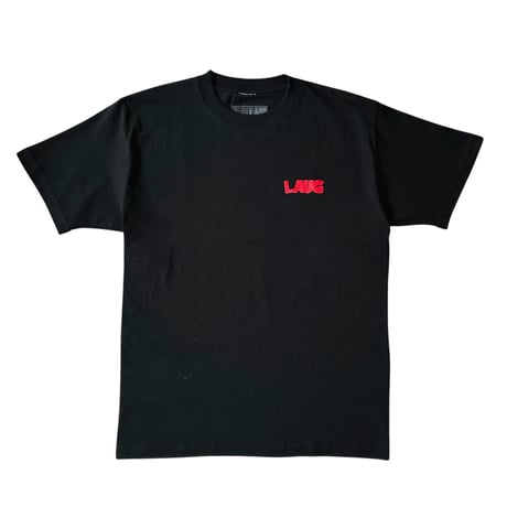 LAUG MINI LOGO TEE BLACK